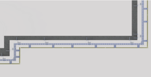 Masonry enclosure construction surface